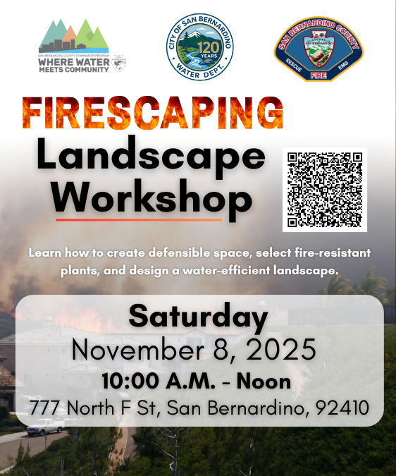 Fall Firescaping Workshop Flyer  (562 x 675 px)